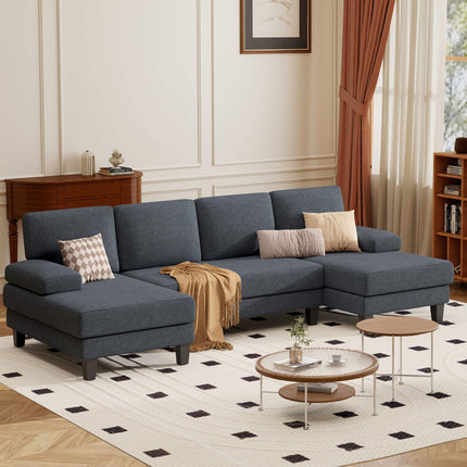 U-Shaped Sectional Sofa Couch