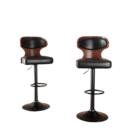 Adjustable Bar Stools Set of 2