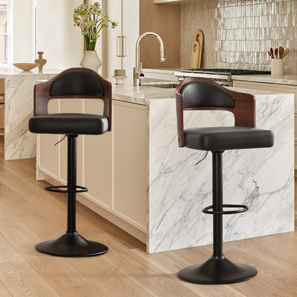 Swivel Bar Stool Set Of 2